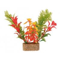 Набор декораций для аквариума 6 пластиковых растений "TRIXIE", на подставке 12 см