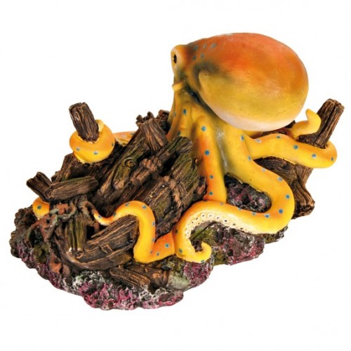 Декорация для аквариума "TRIXIE" "Гигантский кальмар", 20 см