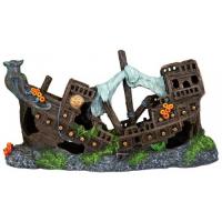 Декорация для аквариума "TRIXIE", "Кораблекрушение" 23 см