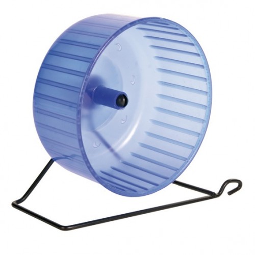 Колесо для грызунов "TRIXIE" на подставке,пластик, металл, диам.13,5см