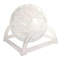 Шар прогулочный для грызунов "TRIXIE" на подставке,пластик, диам.17см,