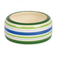 Миска "TRIXIE" керамическая для грызунов, 200мл/ диам. 11см, с рисунком