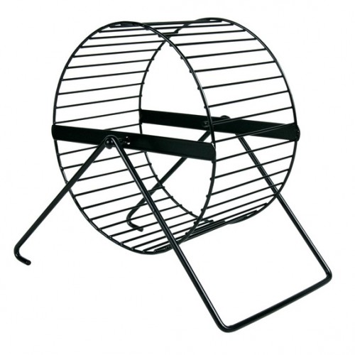 Колесо для грызунов "TRIXIE" на подставке, металл, диам.12см