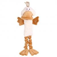 Игрушка из плюша "TRIXIE", для собаки "Утка", с эластичными ногами, со звуком, 36см