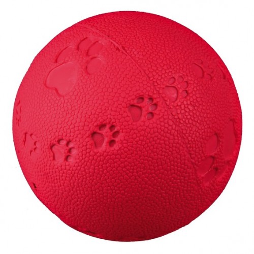 Игрушка из каучука "TRIXIE" для собаки "Мяч" со звуком, диам.6см.