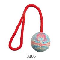 Игрушка "TRIXIE" для собаки "Каучуковый мячик на веревке", диам.6см/30см