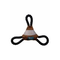 Игрушка для собак "Треугольная звезда" веревка, 32 см