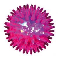 Игрушка из каучука "TRIXIE" для собаки "Шарик-ежик", мигающий, диам. 5см