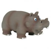 Игрушка из латекса "TRIXIE" для собаки "Гиппопотам", со звуком, 17 см