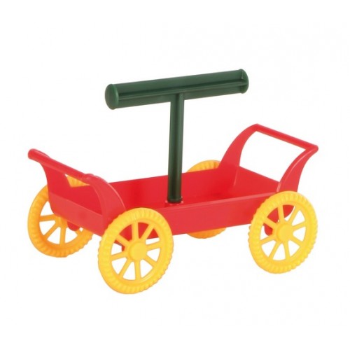 Игрушка "TRIXIE" для птиц "Тележка с жердочкой", 10см