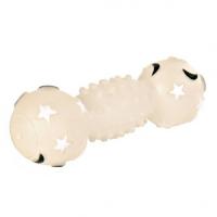 Игрушка виниловая "TRIXIE" для собаки гантель,со звуком, 18 см