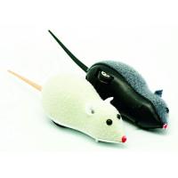 Игрушка СМЕШНАЯ МЫШКА д/кошек, 11см; 2шт