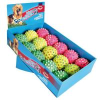 Набор игрушек "TRIXIE" для собаки "Мячики-ёжики" вспененная резина, диам 7 см (15шт)