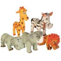 Набор игрушек из латекса "TRIXIE" для собаки "Сафари"со звуком ,15 шт, 11см