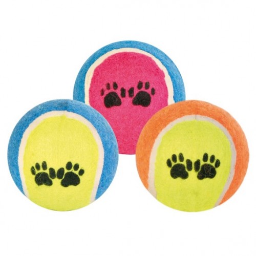 Набор игрушек из каучука "TRIXIE" для собаки "Tennis Balls" диам 6см (36шт.)