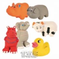 Набор игрушек из латекса "TRIXIE" для собаки, "Baby Zoo", со звуком 9 см,(24 шт)
