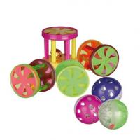 Набор игрушек "TRIXIE" для кошки в виде шариков и роликов, диам 4,5см (60шт)