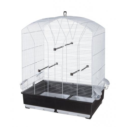 КЛЕТКА для ПТИЦЫ 66G цвет СЕРЫЙ 70x40x70 см