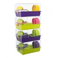 КЛЕТКА для хомячка 914 цвет белый 39x25,5x22 см