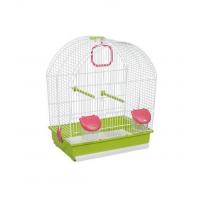 КЛЕТКА для ПТИЦЫ 642 цвет белый 41x25,5x48 см