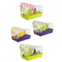 КЛЕТКА для хомячка 915 цвет белый 39x25,5x22 см