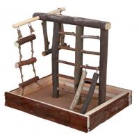 Игровая площадка "TRIXIE" для птиц, нат. дерево 28х25х22см