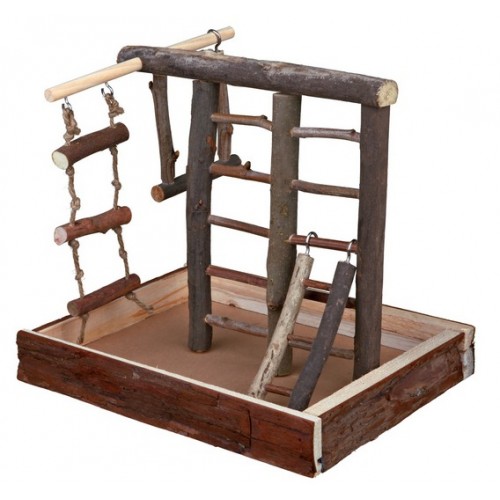 Игровая площадка "TRIXIE" для птиц, нат. дерево 28х25х22см