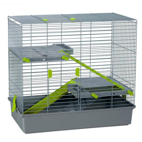 КЛЕТКА для КРОЛИКА 974 цвет серый 70x40,5x65 см
