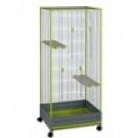 КЛЕТКА для ШИНШИЛЛЫ 495 цвет серый 65x54x150 см