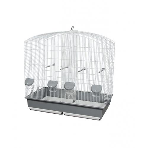 КЛЕТКА для ПТИЦЫ 660 цвет белый 58x36x57,5 см
