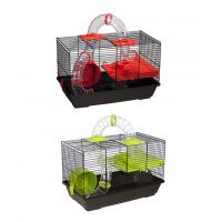 КЛЕТКА для хомячка 938 цвет черный 50,5x28x32 см