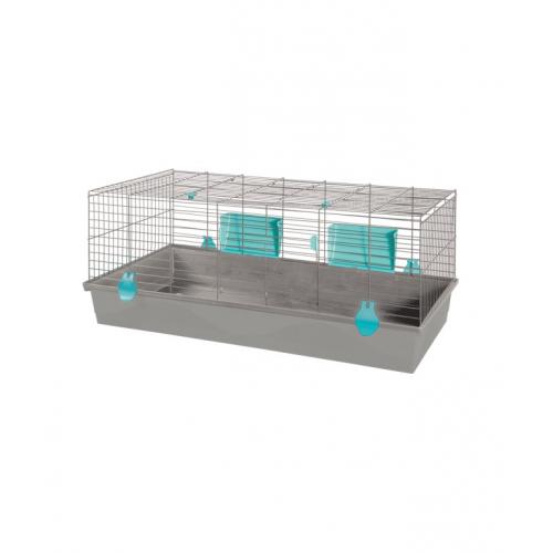 КЛЕТКА для КРОЛИКА 927 цвет серый 90x52x46 см