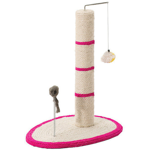 Когтеточка SISAL FUN3, роз, 40Х30Х50см Когтеточка SISAL FUN3, роз, 40Х30Х50см
