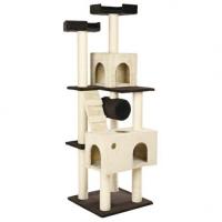 Когтеточка-домик "TRIXIE", "Mariela", 176 см, коричневая/бежевая