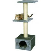 Дом-когтеточка Smaragd, сер, 35х35х103см