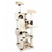 Когтеточка-домик "TRIXIE", "Adiva", 209cм, бежево-коричневая
