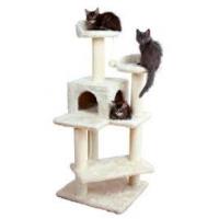 Когтеточка-домик "TRIXIE", "Simona", 130 см, кремовая