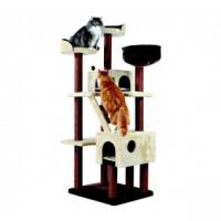Когтеточка-домик "TRIXIE", "Felicitas", 190см, бежевая/коричневая