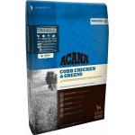 Acana Cobb Chicken and Greens 60/40 (Акана Цыпленок с зеленью), корм для собак всех пород и возрастов с цыплёнком - 0,34 кг.