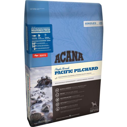 Acana Pacific Pilchard Dog 50/50 (Акана Тихоокеанская Сардина), корм для собак всех пород и возрастов на основе рыбы - 11,4 кг.