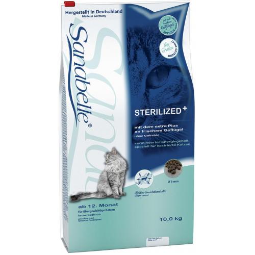 Bosch Sanabelle STERILIZED+(Санабелль Стерилизованный), без глютеносодержащих зерновых, предназначенный для стерилизованных кошек - 10 кг. Bosch Sanabelle STERILIZED+(Санабелль Стерилизованный), без глютеносодержащих зерновых, предназначенный для стерилизованных кошек - 10 кг.
