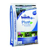 Bosch PLUS Trout & Kartoffel(Бош Плюс Форель с картофелем), беззерновой гипоаллергенный корм для взрослых собак - 12,5 кг.