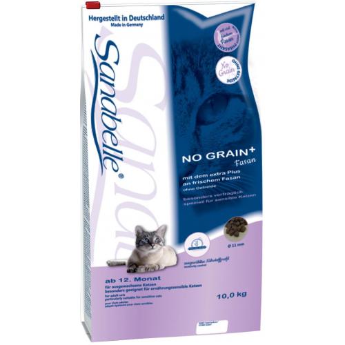 Bosch Sanabelle No Grain Fasan(Санабелль Беззерновой с Фазаном), для кошек старше года с пищевой непереносимостью - 0,4 кг.