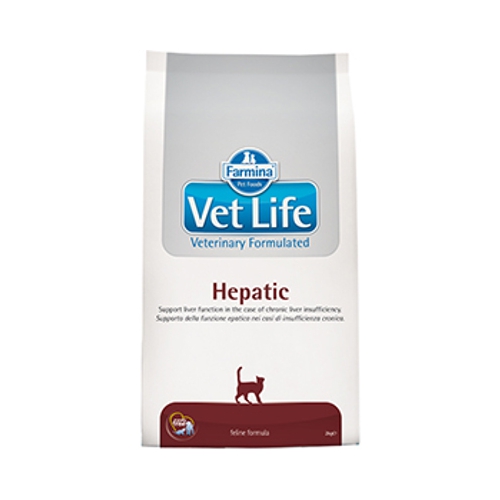 Farmina VET LIFE CAT HEPHATIC, Поддержания функциональности печени в случае хронической печеночной недостаточности - 0,4 кг.