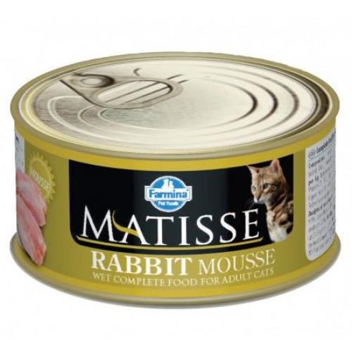 Farmina Matisse Cat Mousse rabbit - Полнорационное питание для кошек.Мусс с кроликом - 85 гр.