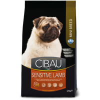 Farmina Cibau Sensitive Lamb Mini (Ягненок) - полнорационный гипоаллергенный корм для взрослых собак с чувствительным пищеварением и аллергией - 0,8 кг.