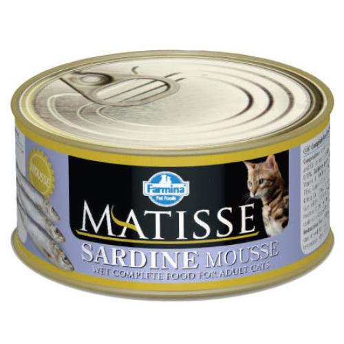 Farmina Matisse Cat Mousse sardine - Полнорационное питание для кошек.Мусс с сардинами - 85 гр.