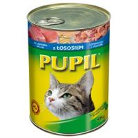 Консервы PUPIL для кошек, с лососем - 415 гр.