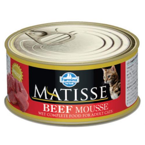 Farmina Matisse Cat Mousse beef - Полнорационное питание для кошек . Мусс с говядиной - 85 гр.