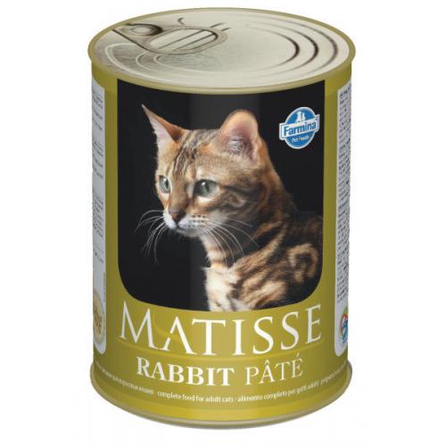 Farmina Matisse Cat Pate rabbit - Полнорационное питание для кошек .Паштет с кроликом - 400 гр.